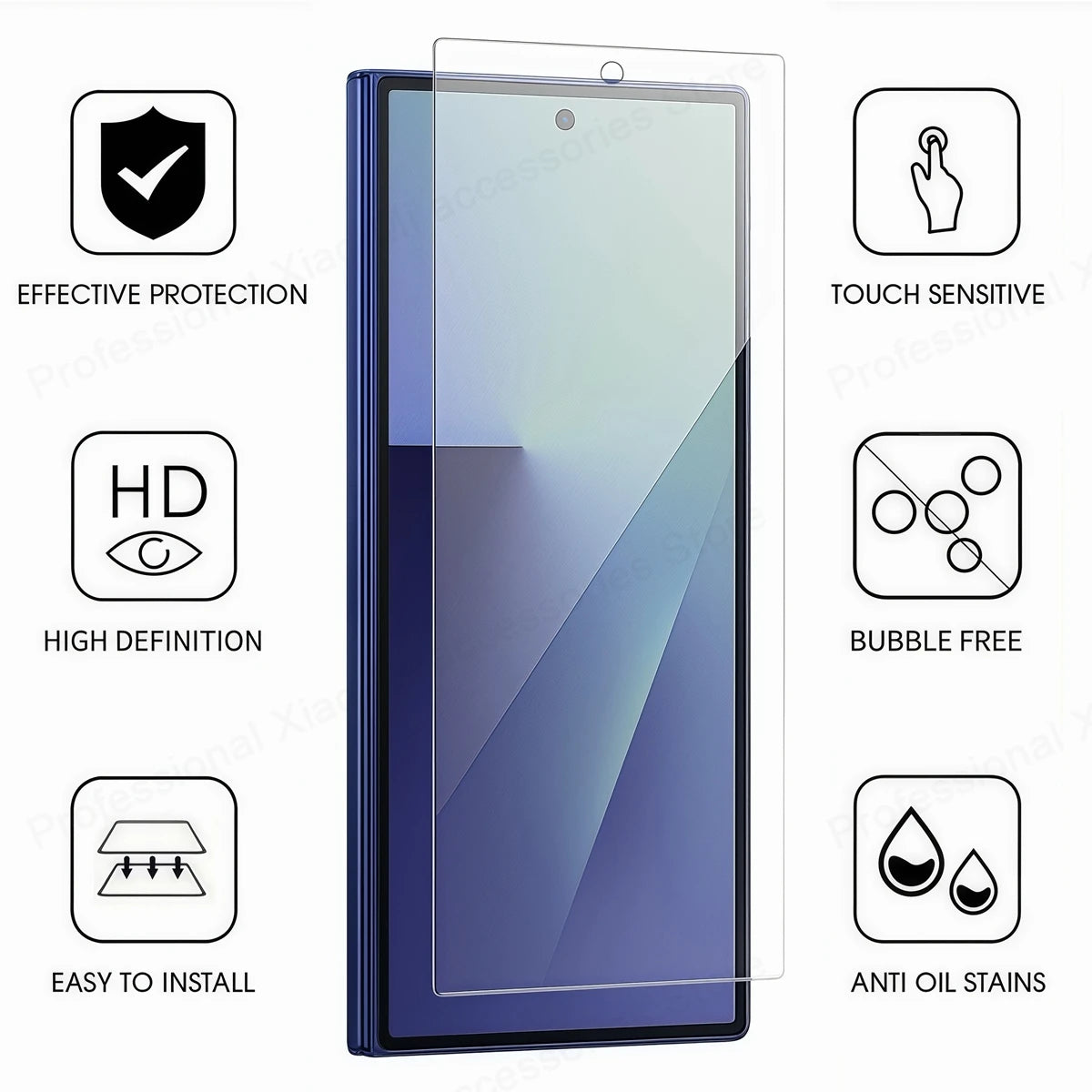 FoldArmor™ CrystalShield 6-in-1 Glass Protector Set for Z Fold
