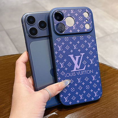 LV Monogram Sliding Camera Cover iPhone Case