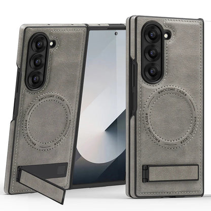 Leather MagSafe Case with Kickstand