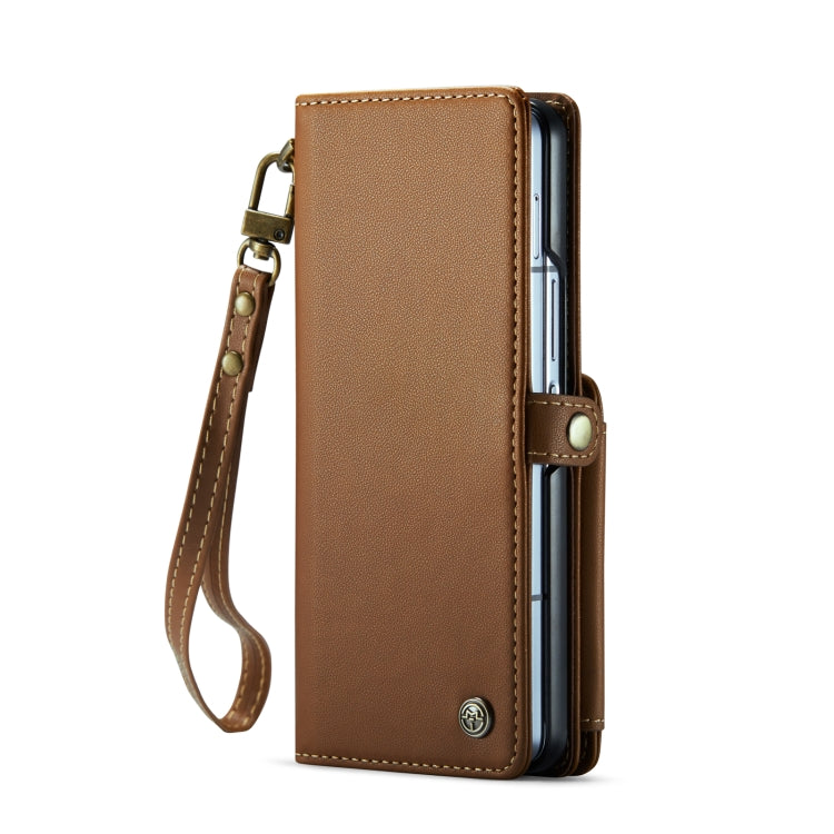 Secure Leather Case with Lanyard & Pen Holder