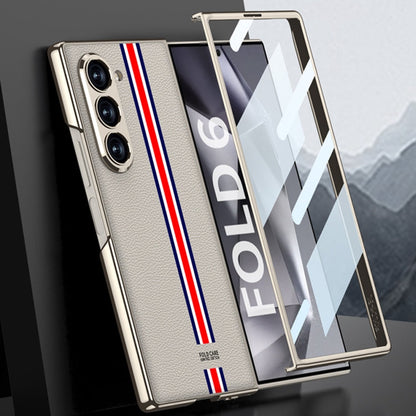 Plating Leather Full Coverage Case