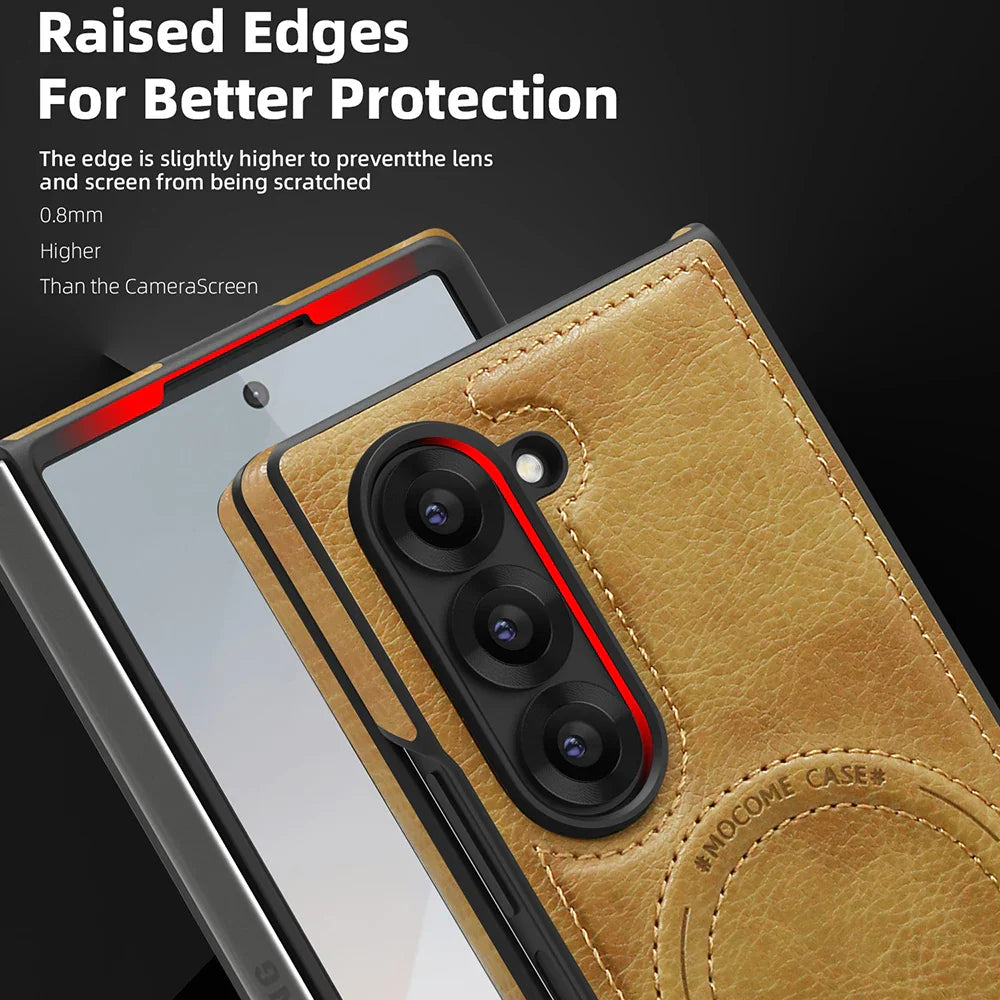 Leather MagSafe Case with Kickstand