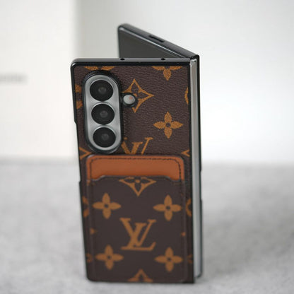 Luxury  Pattern Z Fold Case with Card Slot