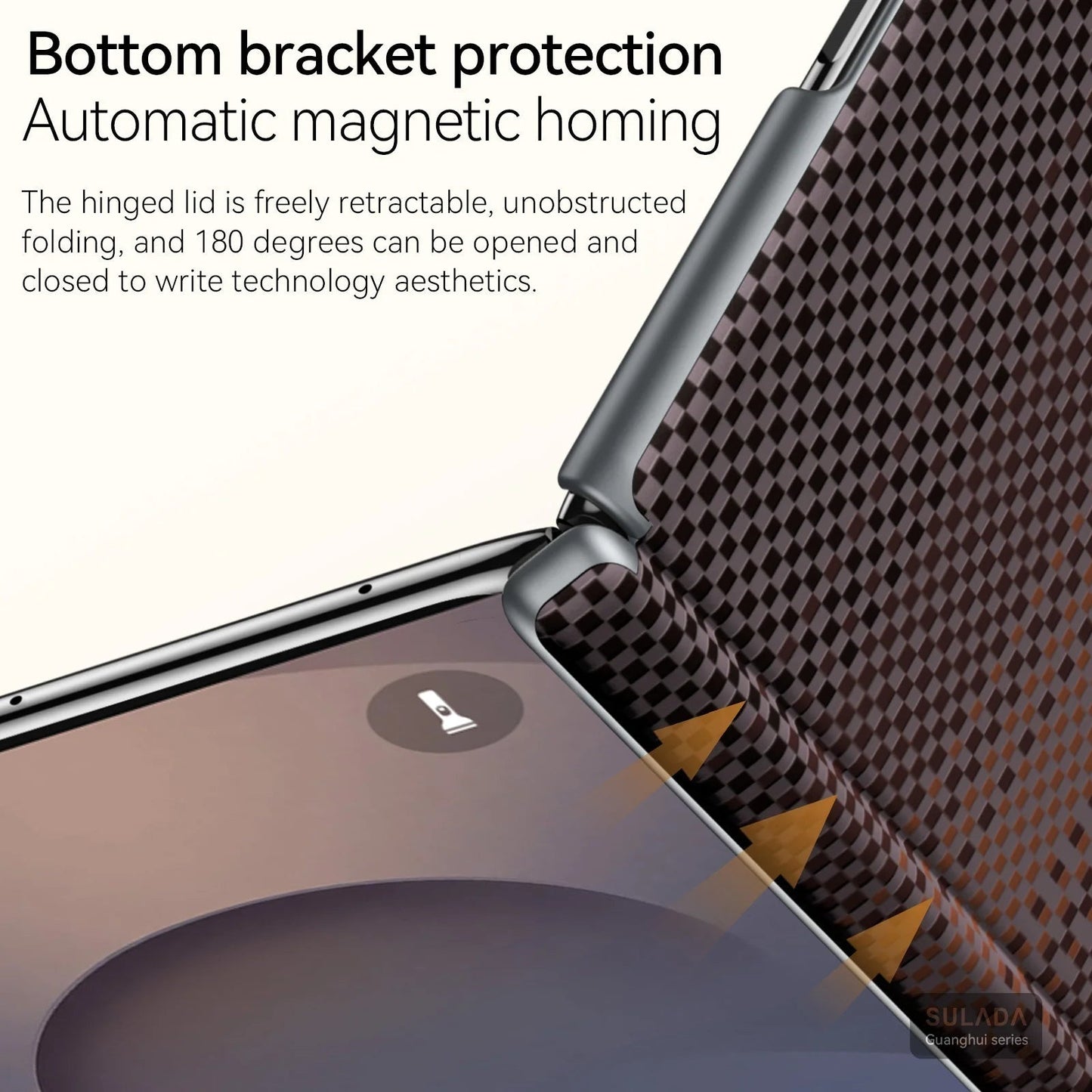 Luxury Kevlar Woven Magnetic Case