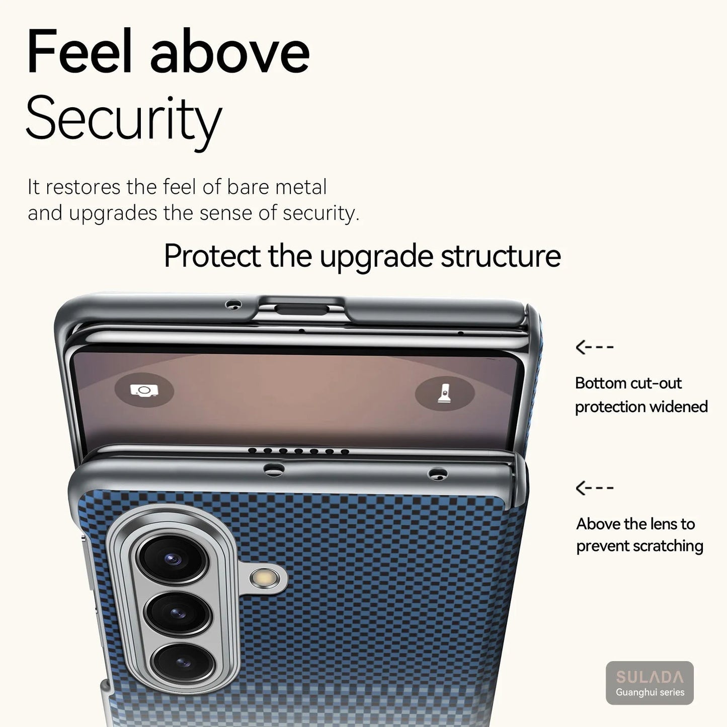 Luxury Kevlar Woven Magnetic Case