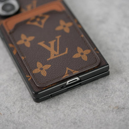 Luxury  Pattern Z Fold Case with Card Slot