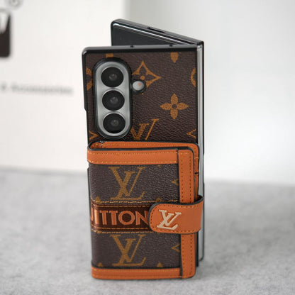 Premium Designer Phone Case with Wallet & Strap